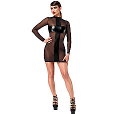 Сукня Noir Handmade F369 Crossfire Mesh & Wetlook Mini dress XL
