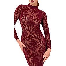 Платье Noir Handmade F384 Kink Royal midi dress XL
