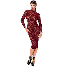 Платье Noir Handmade F384 Kink Royal midi dress XL