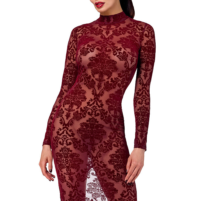 Сукня Noir Handmade F383 Kink Royal gown/long dress XS