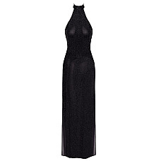 Платье Noir Handmade F372 Onyx Twin-slit Long dress XL