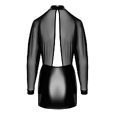 Сукня Noir Handmade F348 Powerwetlook and tulle dress - M
