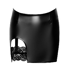 Юбка Noir Handmade F345 Powerwetlook skirt with garter - S