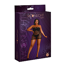 Платье-бодистокинг Moonlight Plus Model 10 XL-XXXL Black