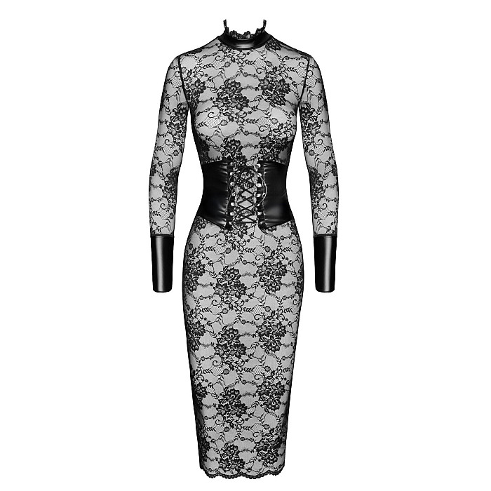 Сукня Noir Handmade F375 Noirelle Lace Corset Midi dress S