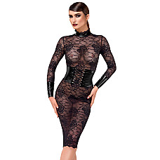 Платье Noir Handmade F375 Noirelle Lace Corset Midi dress S