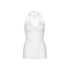 Ажурное платье-сетка Leg Avenue Lace mini dress with cut-outs White, one size
