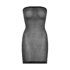 Платье-бандо со стразами Leg Avenue Lurex rhinestone tube dress, с люрексом, one size