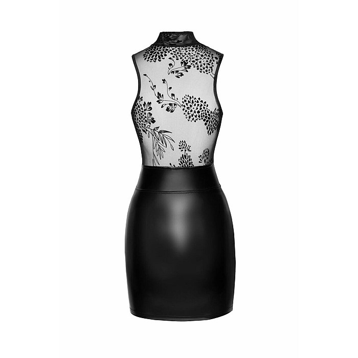 Сукня Noir Handmade F241 Short dress with powerwetlook skirt and tulle top - S