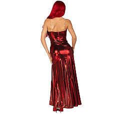 Эротическое платье Leg Avenue Shimmer bodysuit with skirt M