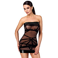 Платье Noir Handmade F359 Bondesque Off-shoulder mini dress S