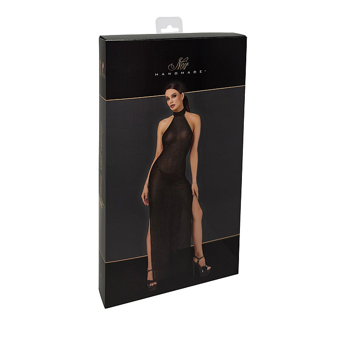 Сукня Noir Handmade F372 Onyx Twin-slit Long dress S