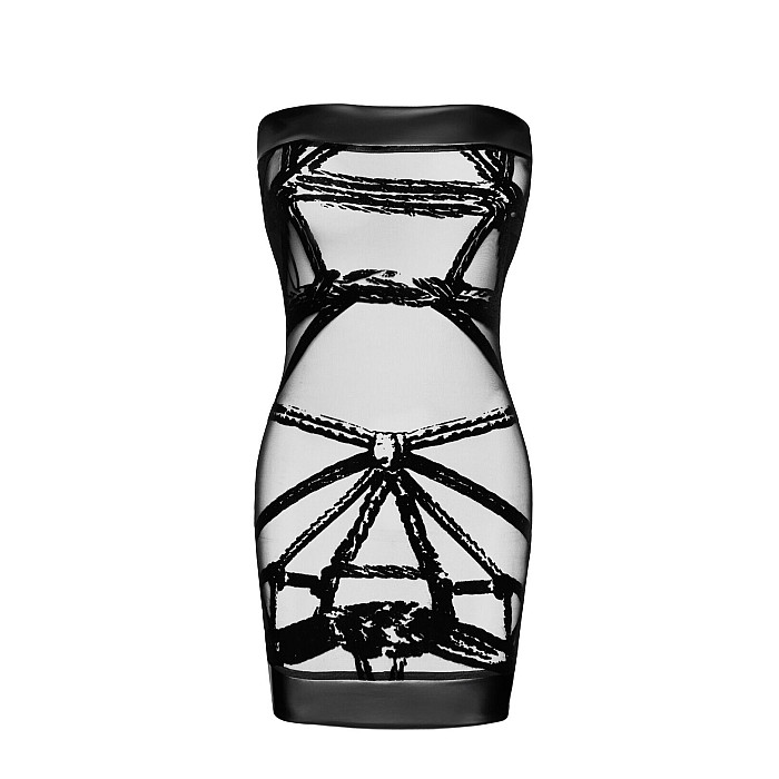 Платье Noir Handmade F359 Bondesque Off-shoulder mini dress M