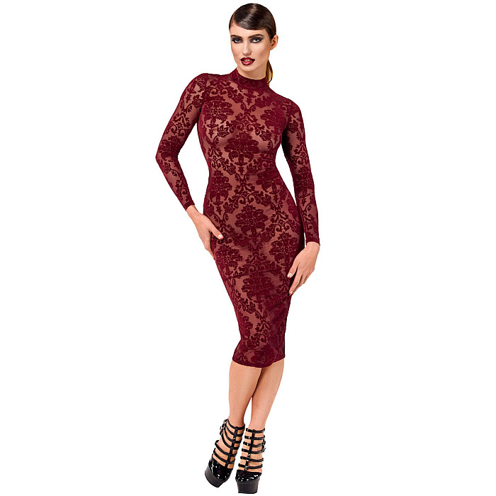 Сукня Noir Handmade F384 Kink Royal midi dress L