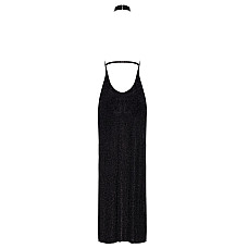 Платье Noir Handmade F372 Onyx Twin-slit Long dress L