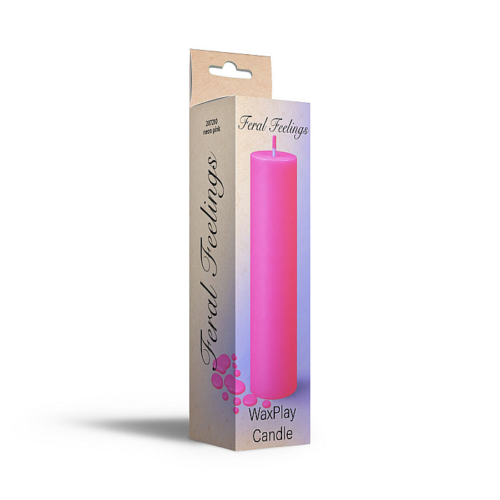 Свічка для WaxPlay Feral Feelings UV-neon 15 см Neon Pink