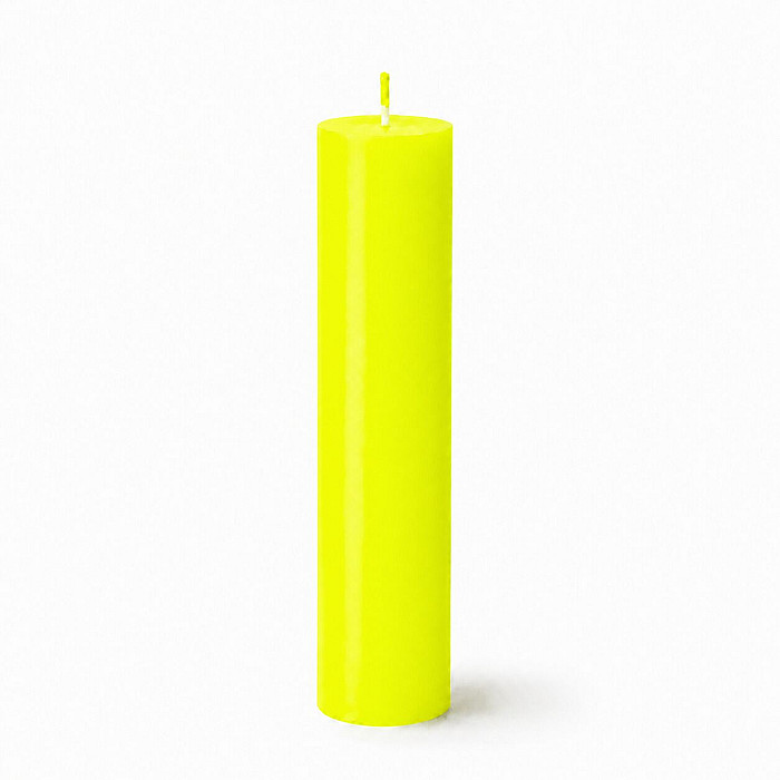 Свічка для WaxPlay Feral Feelings UV-neon 15 см Neon Yellow