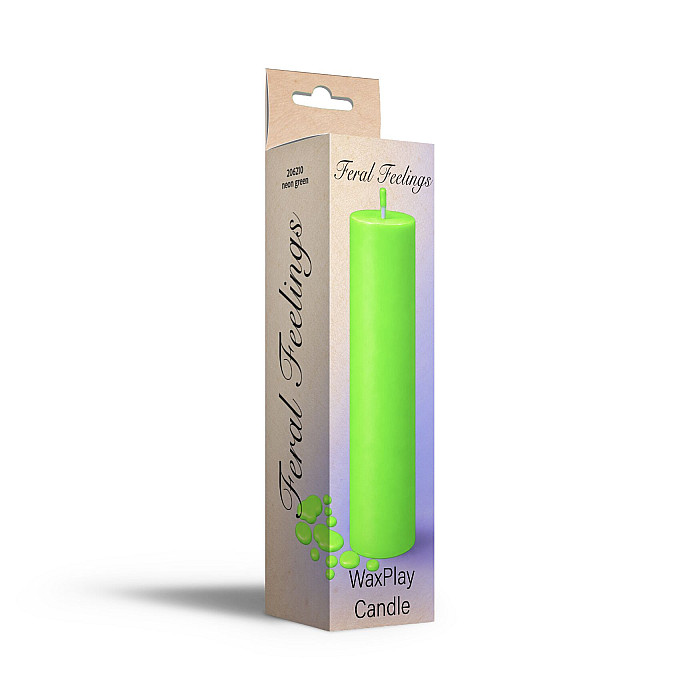 Свічка для WaxPlay Feral Feelings UV-neon 15 см Neon Green
