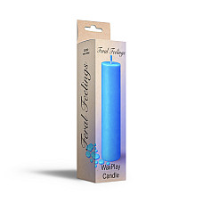 Свічка для WaxPlay Feral Feelings UV-neon 15 см Neon Blue