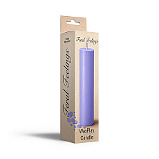 Свічка для WaxPlay Feral Feelings soft 15 см Light Purple
