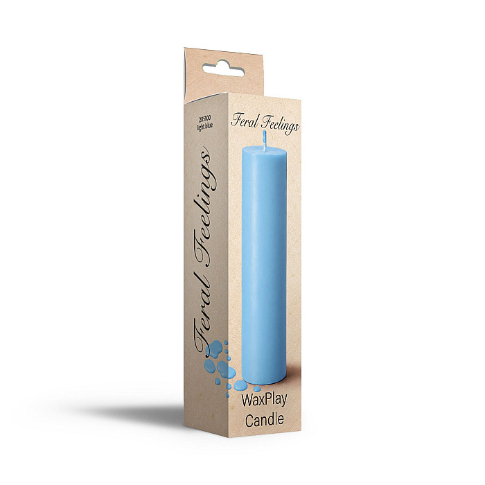 Свічка для WaxPlay Feral Feelings soft 15 см Light Blue