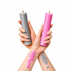 Свічка для WaxPlay Feral Feelings soft 15 см Light Pink