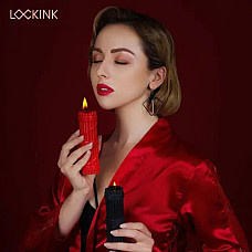 БДСМ-свечи LOCKINK SEVANDA Fetish Drip Candles Set, 2 шт, низкотемпературные, скребок в комплекте