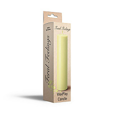 Свічка для WaxPlay Feral Feelings soft 15 см Light Yellow