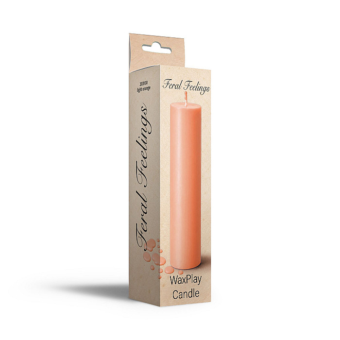 Свічка для WaxPlay Feral Feelings soft 15 см Light Orange