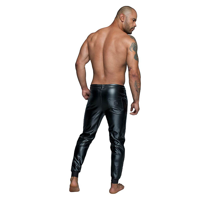 Мужские треггинсы Noir Handmade H063 Powerwetlook treggings, XXL, мокрый эффект