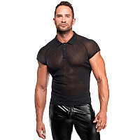 Мужское поло Noir Handmade H082 Onyx veil polo S
