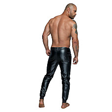 Мужские треггинсы Noir Handmade H063 Powerwetlook treggings, 3XL, мокрый эффект