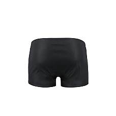 Чоловічі шкіряні боксери із заклепками Passion 048 SHORT DAVID L/XL Black