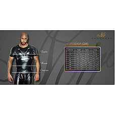 Мужская юбка гладиатора Noir Handmade H053 Eco leather men's gladiator skirt, S, экокожа