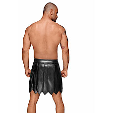 Мужская юбка гладиатора Noir Handmade H053 Eco leather men's gladiator skirt, M, экокожа