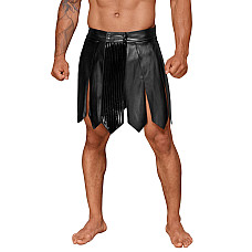 Мужская юбка гладиатора Noir Handmade H053 Eco leather men's gladiator skirt, M, экокожа