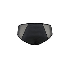 Мужские слипы на молнии Passion 042 SLIP TIMMY XXL/XXXL Black, экокожа, сетка