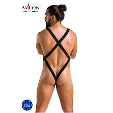 Чоловіче сітчасте боді Passion 040 LEON L/XL Black, сітка, резинки