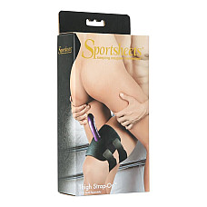 Ремень на бедро для страпона Sportsheets Thigh Strap-On, на липучке, можно на подушку, объем 55см