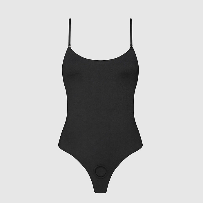 Боди с фиксацией дилдо Strap-On-Me Harness Body Signature - M - Black