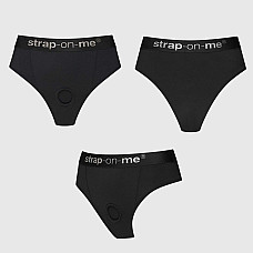 Трусики з фіксацією дилдо Strap-On-Me Harness Lingerie Idole - XL - Black