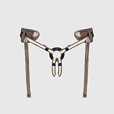 Трусики для страпону Strap-On-Me Leatherette Harness DESIROUS - NEW DESIGN