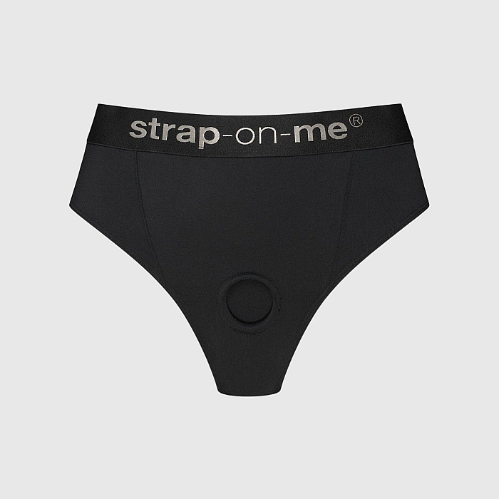 Трусики с фиксацией дилдо Strap-On-Me Harness Lingerie Idole - S - Black