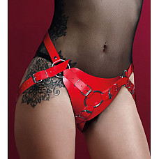 Трусы для страпона Feral Feelings Strap-on Harness Red, red