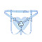 Трусики Серце для страпону Feral Feelings - Hearts Strap-on Belt Trasparent