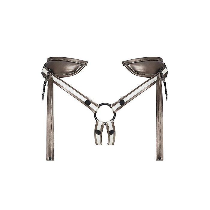 Трусики для страпону Strap-On-Me Leatherette Harness DESIROUS
