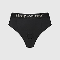 Трусики з фіксацією дилдо Strap-On-Me Harness Lingerie Idole - M - Black