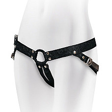 Джинсовые трусики для страпона Adrien Lastic - Lastic Strap-on