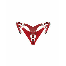 Трусики Obsessive Inferro crotchless thong S/M/L