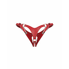 Трусики Obsessive Inferro crotchless thong S/M/L